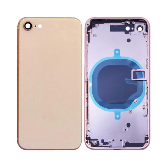 Tampa Traseira+Frame Apple iPhone 8 Dourado